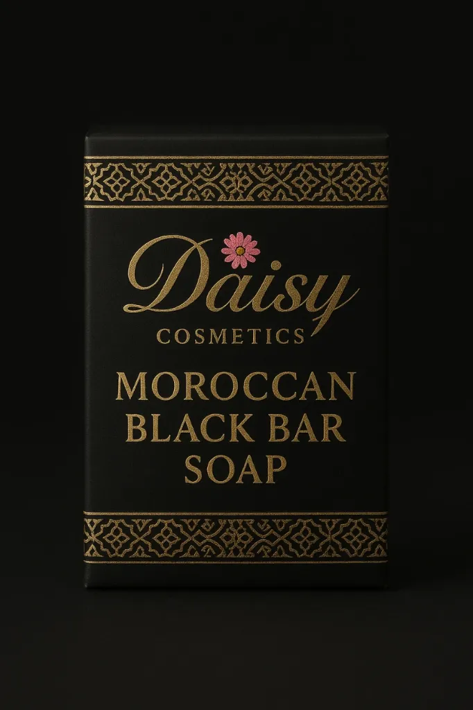 Daisy™ Moroccan Black Bar Soap